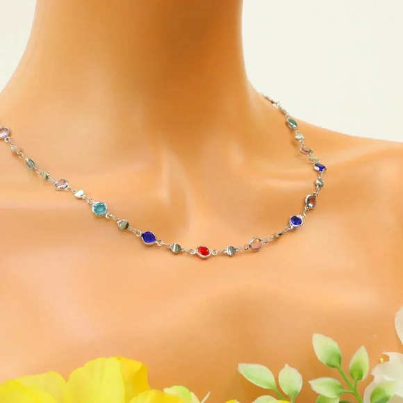 Minimalist Necklace, Sleek & Modern Design, Women’s Fashion, YC110463-N - Picture 9 of 10